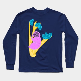 Sloth Long Sleeve T-Shirt